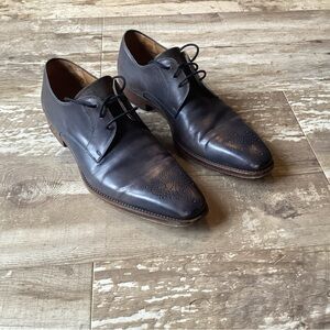 Magnanni Black “Gerado” Leather Oxfords sz10